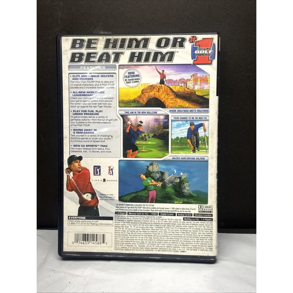 Tiger Woods PGA Tour 2003‎ (Microsoft Xbox) Video Game Golf